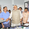 AEPC Chairman Dr. A. Sakthivel Highlights Key Industry Priorities During Union Textiles Minister's Tiruppur Visit